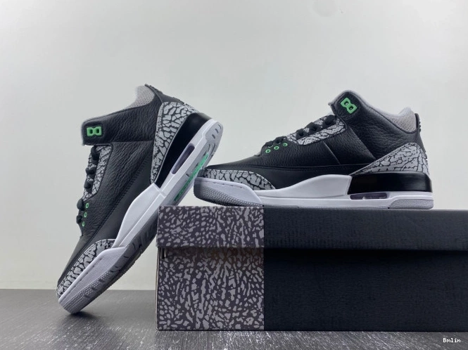 Bmlin Air Jordan Green Glow CT8532-031 3 0710